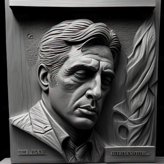 3D модель Майкл Корлеоне Крестный отец 2 Аль Пачино (STL)